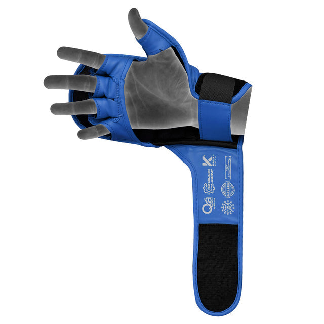 GRAPPLING GLOVES SHOOTER AURA PLUS T-17 BLUE/BLACK-S - Small