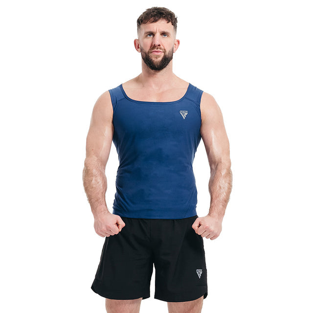 SWEAT VEST MENS M1 NAVY BLUE-M - NAVY BLUE,MEDIUM