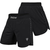 MMA SHORTS T15 BLACK-XL - BLACK,XL