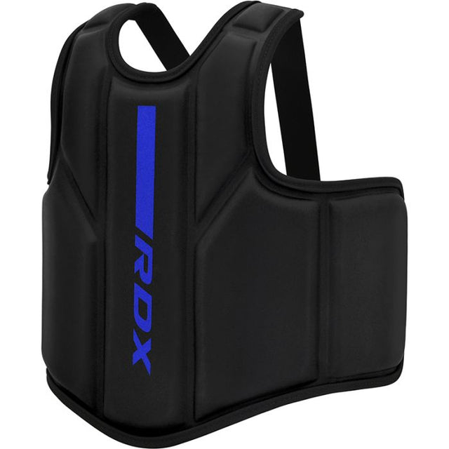 CHEST GUARD F6 MATTE BLUE PLUS-L/XL - BLUE,L/XL