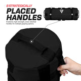 FITNESS SAND BAG BLACK (25 TO 75 LB) - BLACK,25 TO 75KG