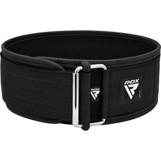 WEIGHT LIFTING STRAP BELT RX1 BLACK-L - BLACK,LARGE