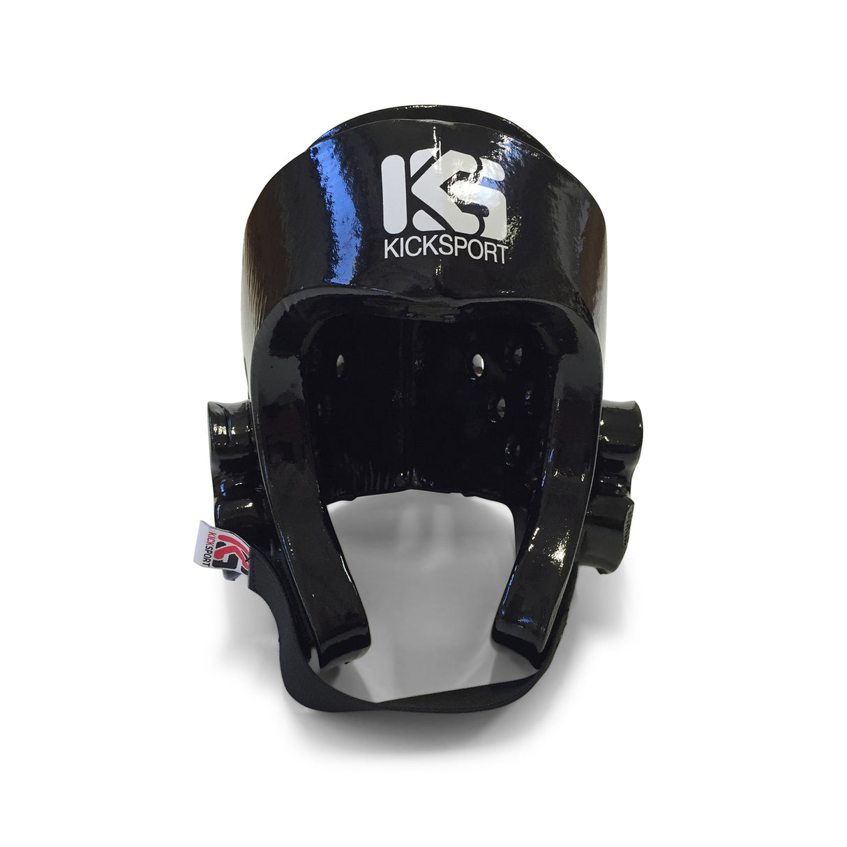 Kicksport "Fight" Dipped Foam Head Guard - Black Adult - L - L