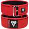 WEIGHT LIFTING STRAP BELT RX1 RED-XL - RED,XL