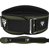 WEIGHT LIFTING BELT EVA CURVE RX3 ARMY GREEN-M - ARMY GREEN,MEDIUM