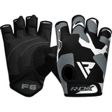 GYM GLOVES SUMBLIMATION F6 GRAY-2XL - GRAY,2XL