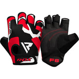 GYM GLOVES SUMBLIMATION F6 RED-S - RED,SMALL