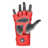 GRAPPLING GLOVES AURA PLUS T-17 RED/BLACK-S - Small