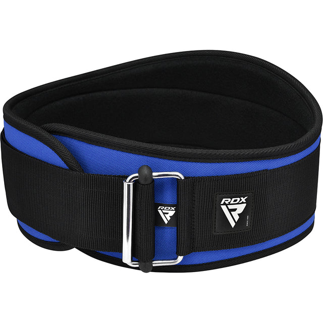 WEIGHT LIFTING BELT EVA CURVE RX3 BLUE-L - BLUE,LARGE