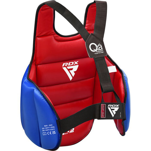 SEMI CONTACT CHEST GUARD SCC-T2 RED/BLUE-L/XL - RED/BLUE,L/XL