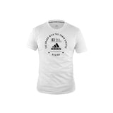 ADIDAS BOXING T-SHIRT - Large,Black/White