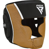 HEAD GUARD AURA PLUS T-17 BLACK GOLDEN-S - Small