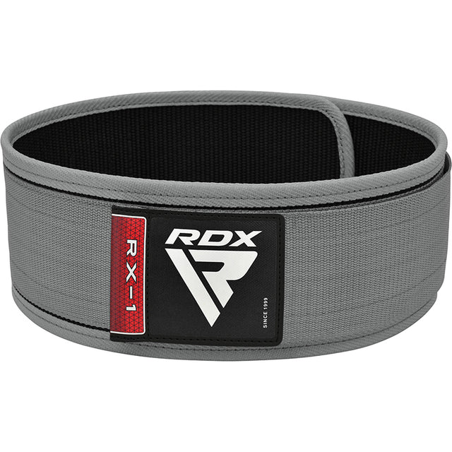 WEIGHT LIFTING STRAP BELT RX1 GRAY-L - GRAY,LARGE