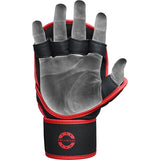 GRAPPLING GLOVES SHOOTER F6 MATTE RED PLUS-S/M - S/M