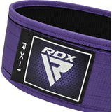 WEIGHT LIFTING STRAP BELT RX1 PURPLE-S - PURPLE,SMALL