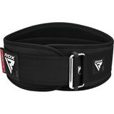 WEIGHT LIFTING BELT EVA CURVE RX3 BLACK-L - BLACK,LARGE