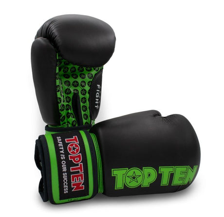 Boxing Gloves “Fight” - Green/Black - 10oz