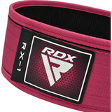 WEIGHT LIFTING STRAP BELT RX1 PINK-S - PINK,SMALL