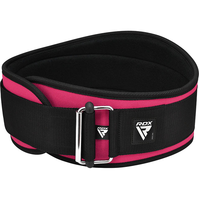 WEIGHT LIFTING BELT EVA CURVE RX3 SHARP PINK-M - SHARP PINK,MEDIUM