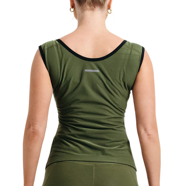 SWEAT VEST WOMEN'S W2 ARMY GREEN-L - ARMY GREEN,MEDIUM