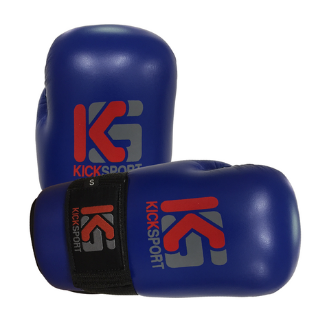 Kicksport Point Fighter Gloves "Fight" - Blue Child - XXS/Child - XXS/Child