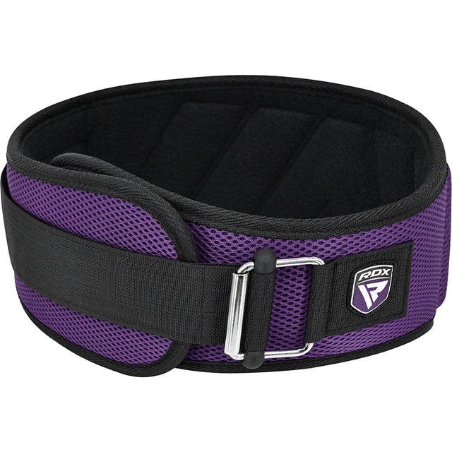 WEIGHT LIFTING BELT EVA CURVE RX4 PURPLE-XS - XS