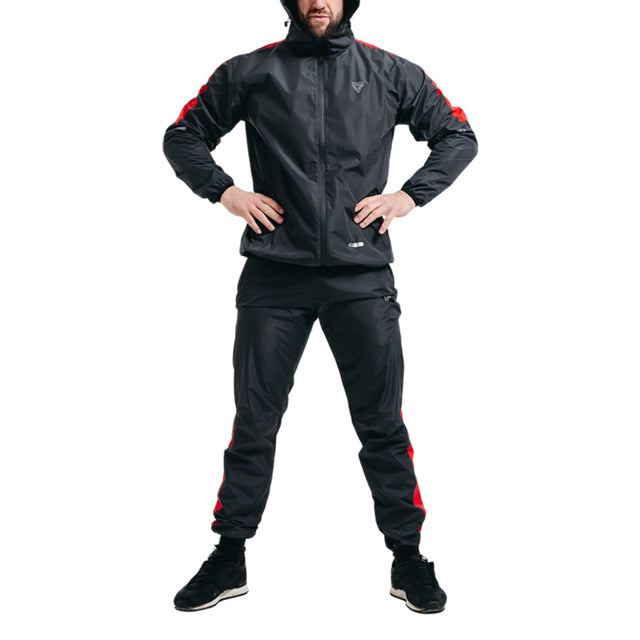 CLOTHING SAUNA SUIT H1 RED-L - RED,LARGE