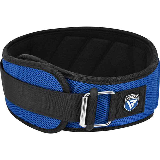 WEIGHT LIFTING BELT EVA CURVE RX4 BLUE-S - Small