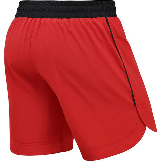 MMA SHORTS T15 RED-M - RED,MEDIUM