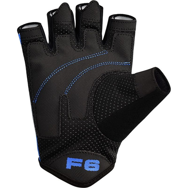 GYM GLOVES SUMBLIMATION F6 BLUE-S - BLUE,SMALL