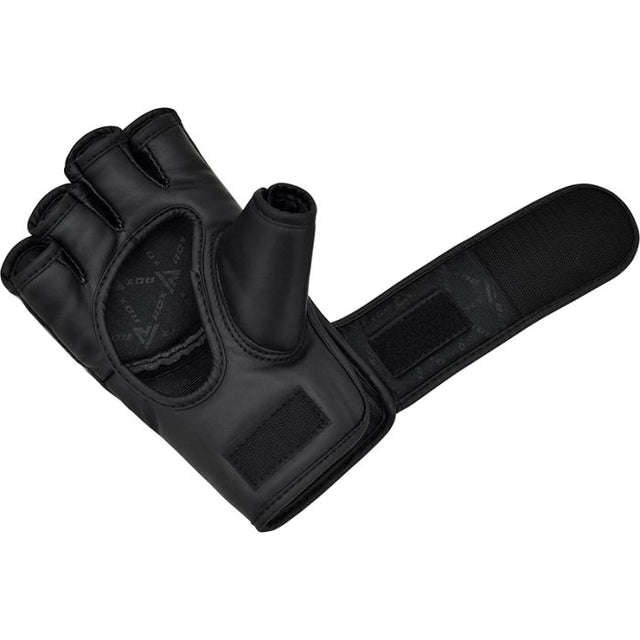 GRAPPLING GLOVE NEW MODEL GGRF-12 BLACK-XL - BLACK,XL