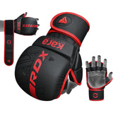 GRAPPLING GLOVES SHOOTER F6 MATTE RED PLUS-L/XL - L/XL