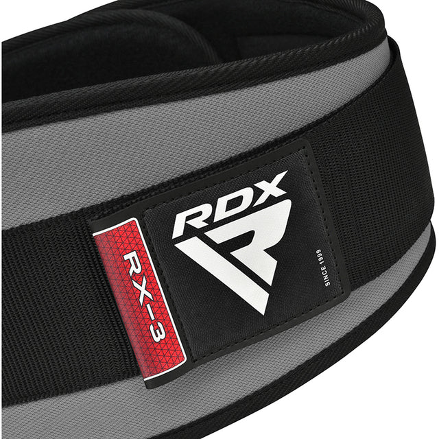 WEIGHT LIFTING BELT EVA CURVE RX3 GRAY-S - GRAY,SMALL