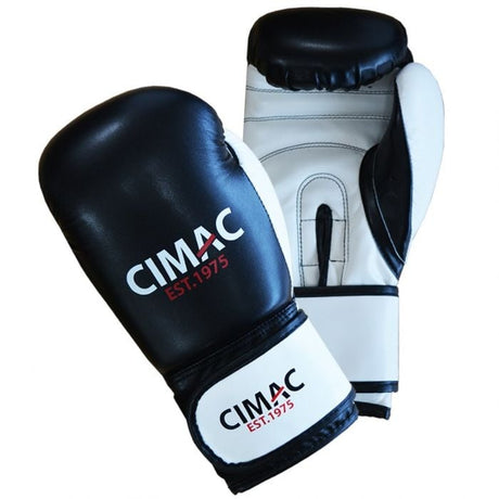 CIMAC BLACK PU BOXING GLOVE 16oz