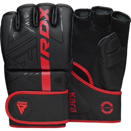 GRAPPLING GLOVES F6 MATTE RED