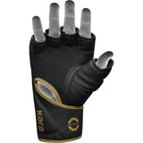 GRAPPLING GLOVES F6 MATTE GOLDEN-M - MEDIUM