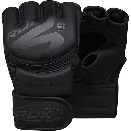 GRAPPLING GLOVE F15 MATTE BLACK-XL - XL