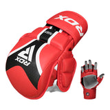 GRAPPLING GLOVES SHOOTER AURA PLUS T-17 RED/BLACK-S - Small