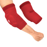 HOSIERY ELBOW FOAM RED/WHITE-S - RED/WHITE,SMALL