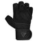 GYM GLOVE MICRO BLACK PLUS-S - BLACK,SMALL