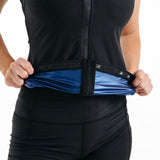 SWEAT VEST WOMEN'S W2 BLACK-S - BLACK,SMALL