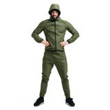 CLOTHING SAUNA SUIT H2 ARMY GREEN PLUS-2XL - ARMY GREEN,2XL