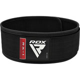 WEIGHT LIFTING STRAP BELT RX1 BLACK-M - BLACK,MEDIUM