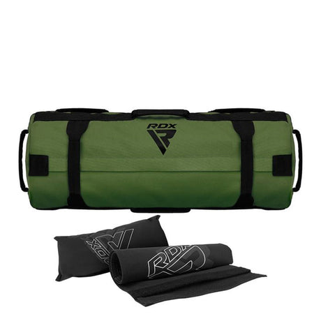 FITNESS SAND BAG ARMY GREEN (25 TO 75 LB) - GREEN,25 TO 75KG