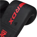 BOXING BAG MITTS F6 MATTE RED - RED