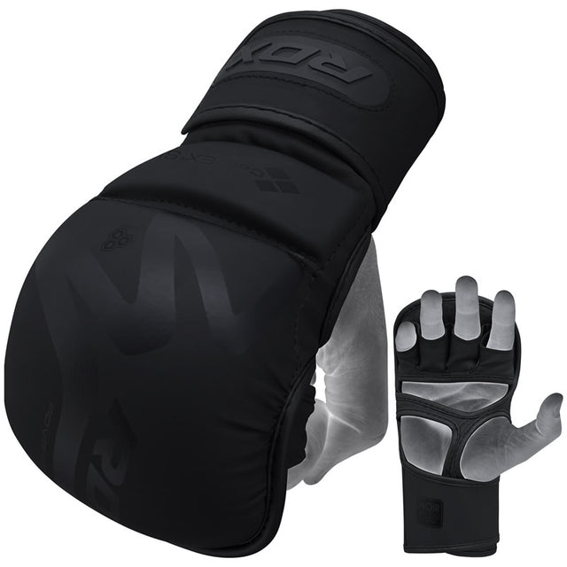 GRAPPLING GLOVES SHOOTER T-15 MATTE BLACK