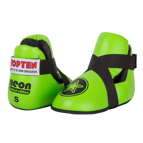 TOP TEN Fight Kicks "NEON GREEN" Star Ltd Edition (3069-5) - XS - XS