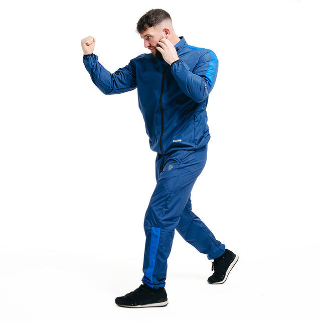 CLOTHING SAUNA SUIT C1 BLUE-XL - BLUE,XL