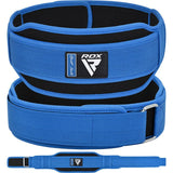 WEIGHT LIFTING DOUBLE BELT RX5 BLUE-S - Small