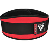 WEIGHT LIFTING BELT EVA CURVE RX3 RED-S - RED,SMALL